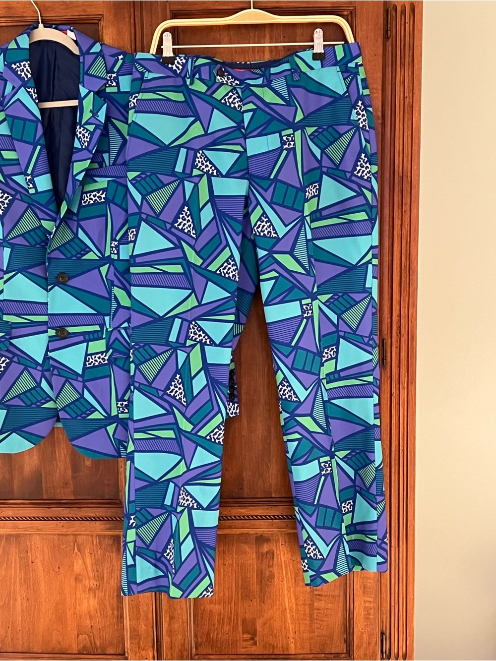 Shinesty "Le Tootski" Neon Rave Suit | Jacket Size 38 | Pants 33x33 | Worn Once - Picture 9 of 17